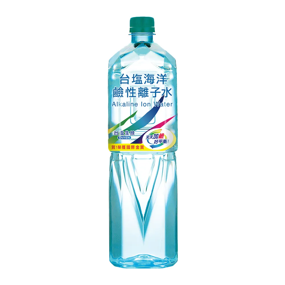 【台鹽】海洋鹼性離子水1500mlx10箱(共120入)