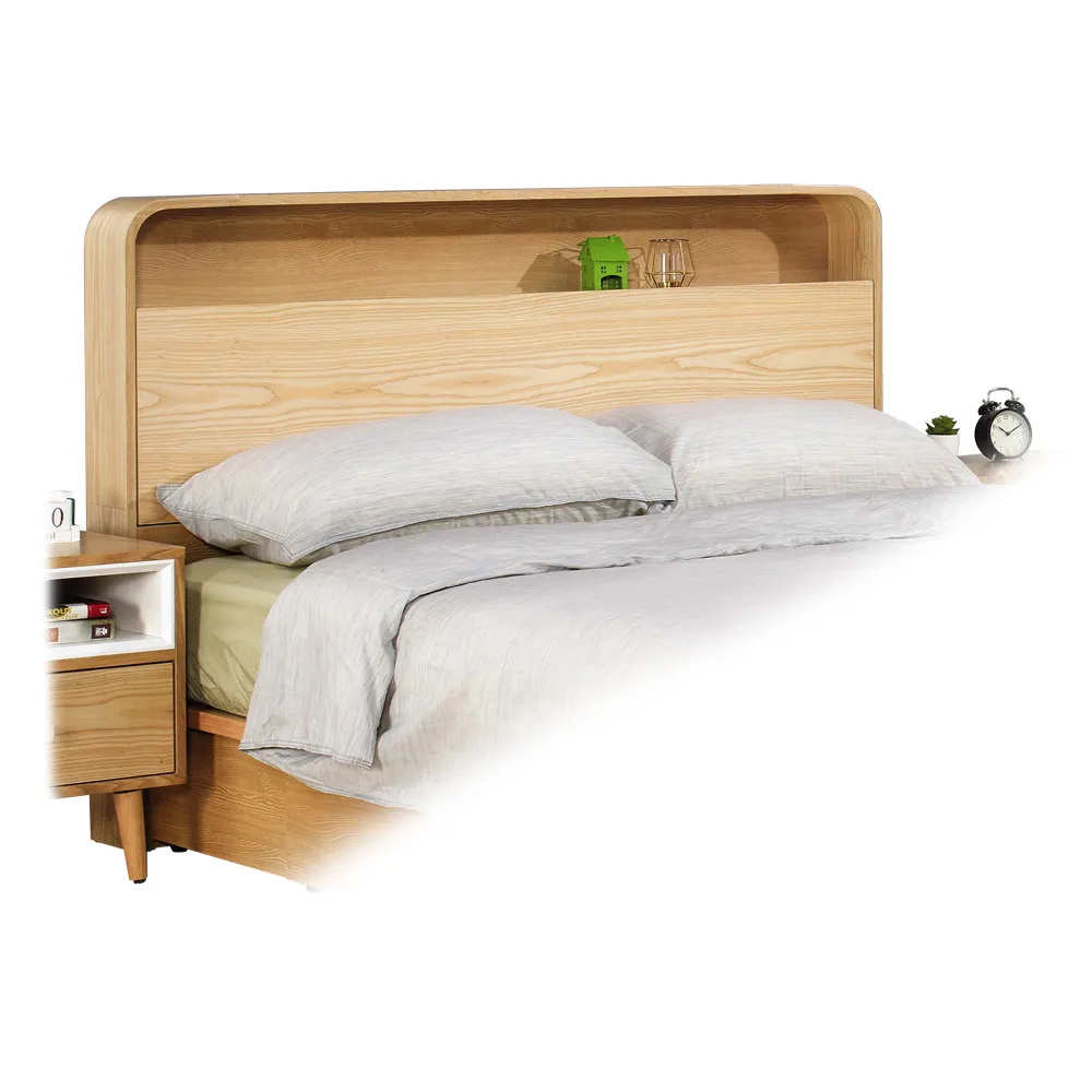 【Hampton 漢汀堡】利茲系列5尺雙人床頭箱(5尺雙人床頭箱/床頭箱/床頭)