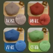 【LASSLEY】日式素色仿麻蒲團(八角座墊/靠墊 和室充棉軟墊 沙發坐墊)