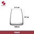 【Pasabahce】PINOT 山形杯4入組 390mL 威士忌杯(雞尾酒杯/飲料杯/dof/威杯/酒杯/玻璃杯)