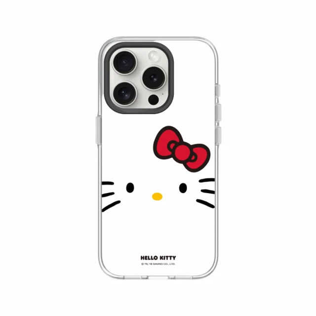 RHINOSHIELD 犀牛盾 iPhone 14系列 Clear MagSafe兼容 磁吸透明手機殼/大臉Hello Kitty(Hello Kitty)