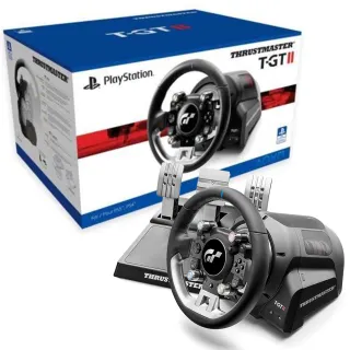 【Thrustmaster】圖馬斯特TGT II Racing Wheel Leather Edition 力回饋方向盤(支援PS/PC)