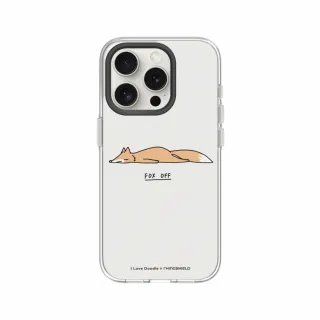 【RHINOSHIELD 犀牛盾】iPhone 12系列 Clear MagSafe兼容 磁吸透明手機殼/狐狸(I Love Doodle)