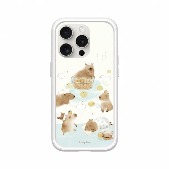 【RHINOSHIELD 犀牛盾】iPhone 12 mini/Pro/Max Mod NX MagSafe兼容 手機殼/水豚君(涼丰系列)