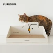 【PURROOM】小雞沙發貓抓板 斜口貓抓板貓咪紙板(貓抓板 貓抓 貓玩具 瓦楞紙版 貓抓紙板 貓咪玩具)