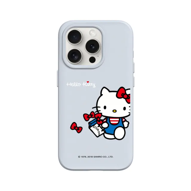 【RHINOSHIELD 犀牛盾】iPhone 14系列 SolidSuit MagSafe兼容 磁吸手機殼/Shopping day(Hello Kitty)