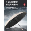 【Obeauty 奧緹】自動反向夜光安全傘-夜間照明晴雨兩用傘-安全反光條折疊雨傘/車用雨傘-IQC-210(六色任選)