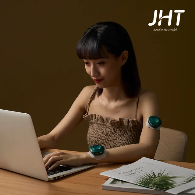 【JHT】石墨烯無線溫熱艾灸儀 K-1216 含艾灸儀X4+艾灸貼X30(石墨烯發熱/智能磁吸式/三段溫控)