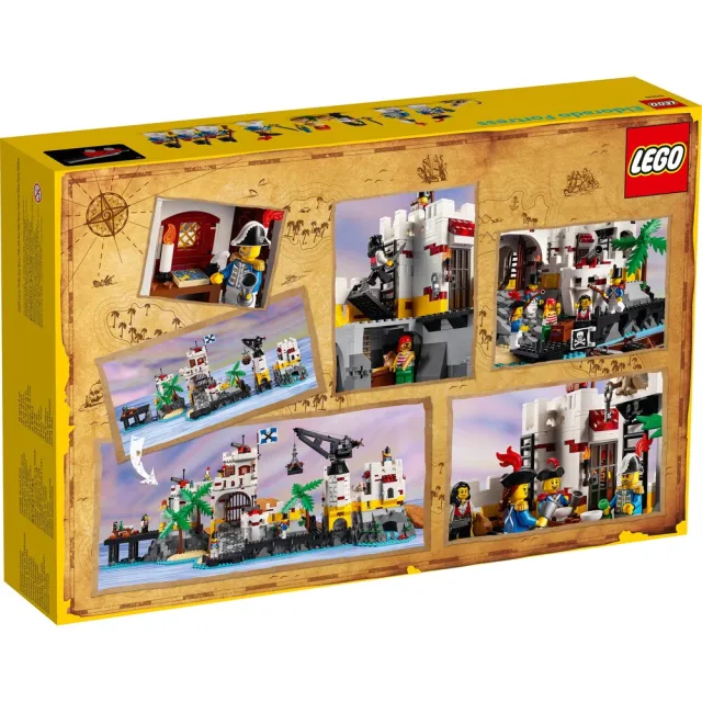 【LEGO 樂高】Icons 10320 黃金國堡壘(海盜船 復刻模型 禮物 居家擺設)