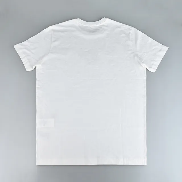 【COACH】COACH ESSENTIAL 黑字LOGO純棉短袖T恤(男款/白)
