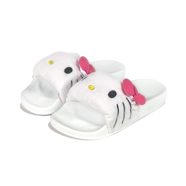 adidas 愛迪達adidas 愛迪達 ADILETTE HELLO KITTY 運動 休閒 拖鞋 女 - IG8419