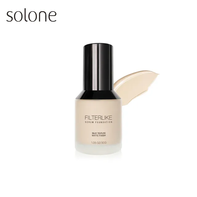 【Solone】柔紗精粹粉底液30g SPF50★★★(3色可選)