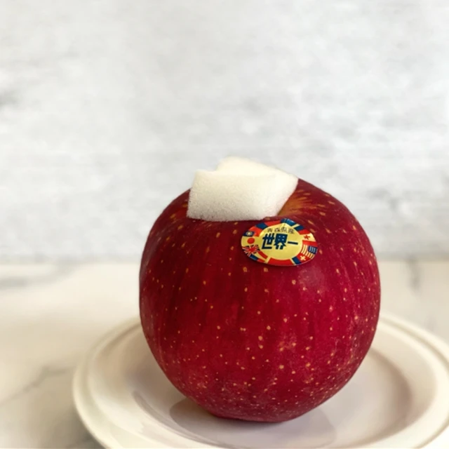 FruitGo 馥果 日本青森縣世界一蘋果450g±10%x12顆/箱(單層箱5.5kg±10%)