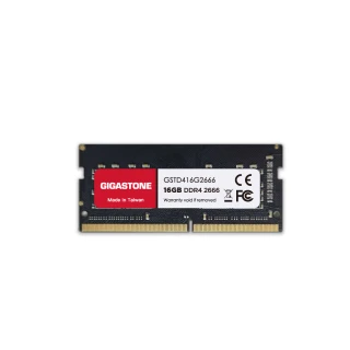 【GIGASTONE 立達】DDR4 2666MHz 16GB 筆記型記憶體 單入(NB專用)