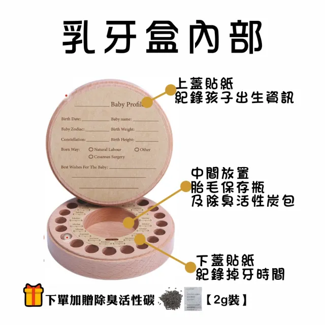 【Pangmama】乳牙收納盒 仰望星空乳牙收納盒 乳牙保存盒 乳牙盒 乳牙收藏盒 牙仙子(贈送星空燈 胎毛保存瓶)