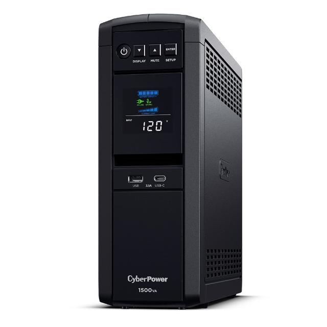 【CyberPower】CP1500PFCLCDa 正弦波1500VA UPS不斷電系統(在線互動式)