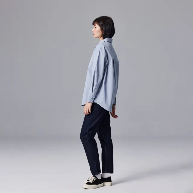 【Lee】出清品-女裝 牛仔褲 / 413 高腰標準小直筒 清水洗(LL990008898)