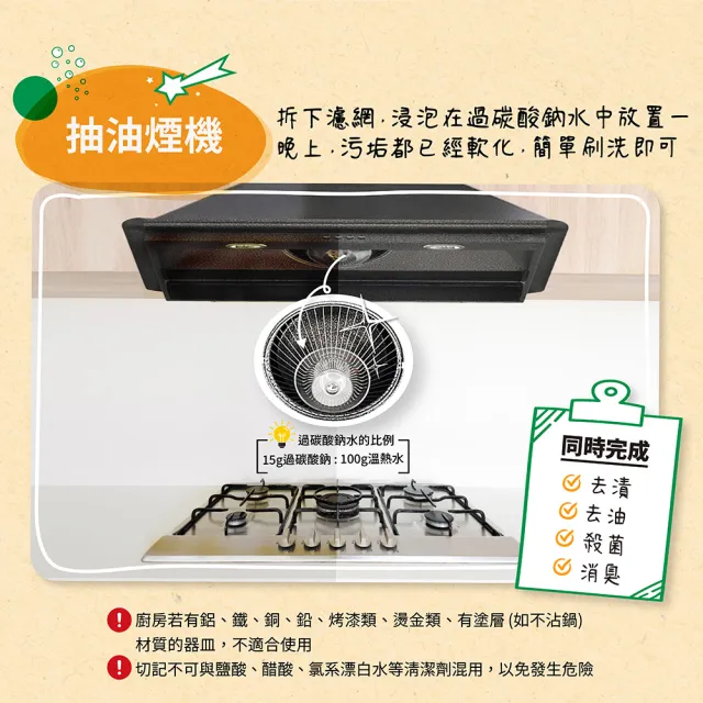 【加倍潔】過碳酸鈉去污粉600gx12包(去漬+殺菌+去霉+消臭+漂白+去螨)