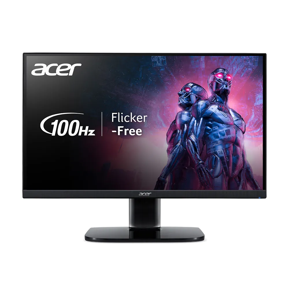 【Acer 宏碁】A福利品 KA272 E 抗閃系列 27型 IPS 100Hz內建喇叭FreeSync VGA+HDMI電競螢幕