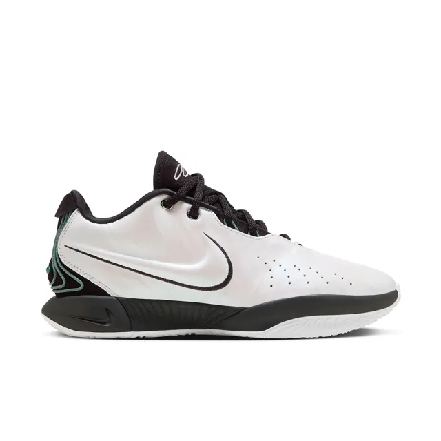 【NIKE 耐吉】籃球鞋 男鞋 運動鞋 包覆 LBJ LEBRON XXI EP 白黑 HF5842-100