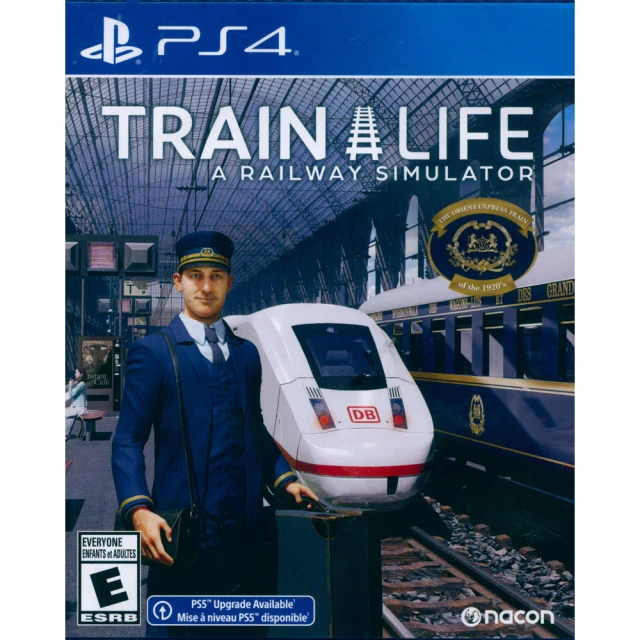 SONY 索尼 PS4 模擬人生：鐵道模擬 Train Life Railway Simulator(中英日文美版 可免費升級PS5版本)