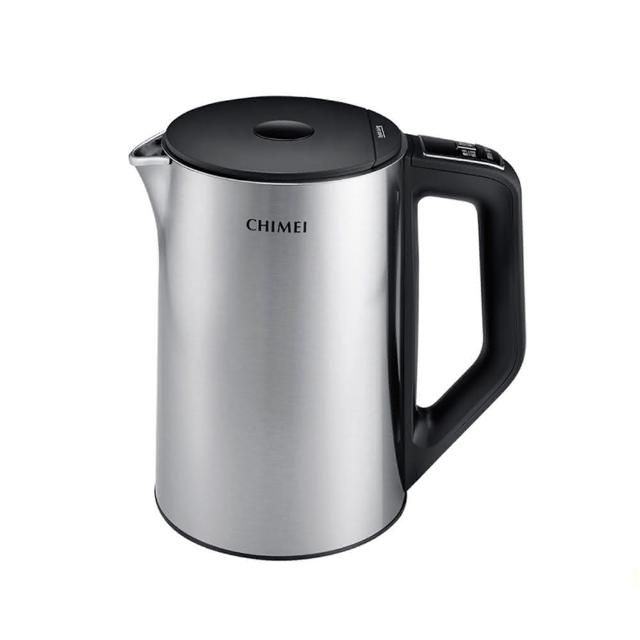 奇美 CHIMEI KT-15MDT0 1.5L 不鏽鋼快煮壺，採用5段式智慧溫控系統，精準掌握水溫。304不鏽鋼無縫內膽，安全耐用無異味。360度分離式底座設計，便於旋轉使用並可收納電線。黃金壺嘴水流順暢不外溢，超大壺口易清洗。適合臺灣110V家用，快速沸騰泡茶煮咖啡首選！