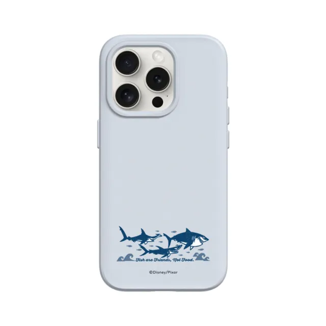 【RHINOSHIELD 犀牛盾】iPhone 12系列 SolidSuit MagSafe兼容 磁吸手機殼/海底總動員-吃素的鯊魚(迪士尼)