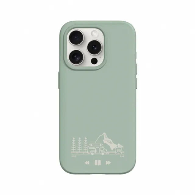 【RHINOSHIELD 犀牛盾】iPhone 11/Pro/Max SolidSuit背蓋手機殼/在路上(獨家設計系列)