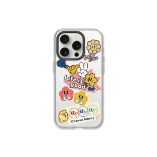 【RHINOSHIELD 犀牛盾】iPhone 14系列 Clear MagSafe兼容 磁吸透明手機殼/貼上好心情(獨家設計系列)