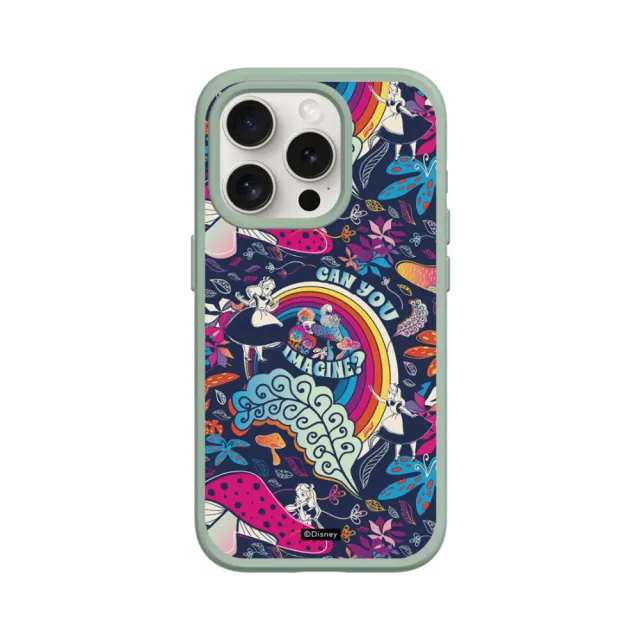 【RHINOSHIELD 犀牛盾】iPhone 11/Pro/Pro Max SolidSuit背蓋手機殼/愛麗絲夢遊仙境(迪士尼經典)