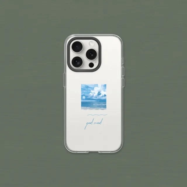 【RHINOSHIELD 犀牛盾】iPhone 12/12 Pro/Max Clear透明防摔手機殼/好心情(獨家設計系列)