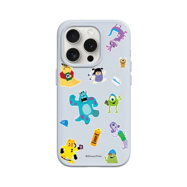 【RHINOSHIELD 犀牛盾】iPhone 12 mini/Pro/Max SolidSuit背蓋手機殼/怪獸電力公司集合(迪士尼)