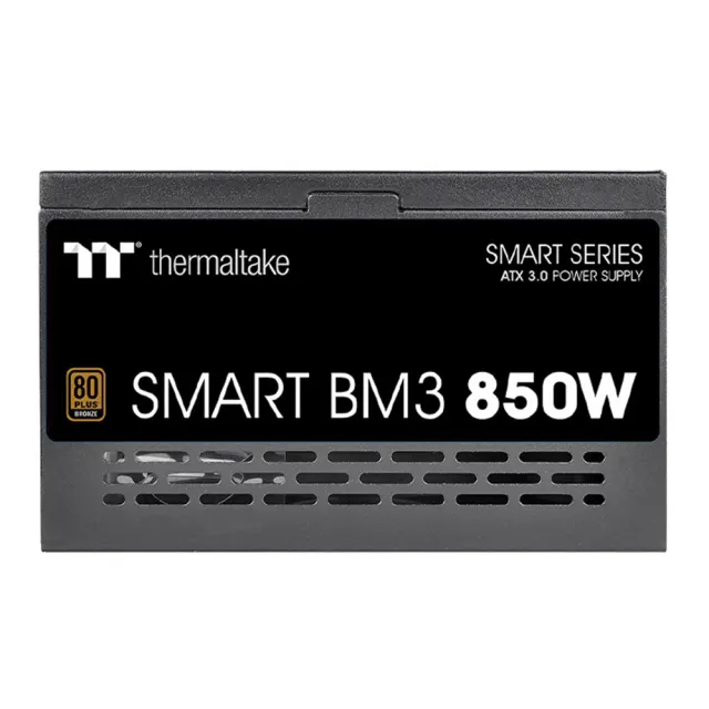 【Thermaltake 曜越】Smart BM3 850W 銅牌 認證 電源供應器 半模組 支援ATX3.0(PS-SPD-0850MNFABT-3)