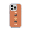 【RHINOSHIELD 犀牛盾】iPhone 14/Plus/Pro/Max SolidSuit背蓋手機殼/貓咪月象-橘(I Love Doodle)