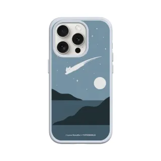 【RHINOSHIELD 犀牛盾】iPhone 13 mini/Pro/Max SolidSuit背蓋手機殼/貓咪流星(I Love Doodle)