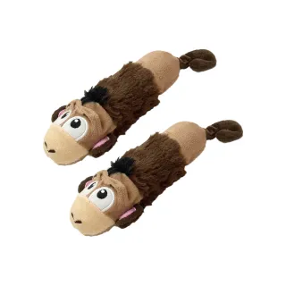 【Petstages】633 嗶波猴子 x2入(發出聲音 抗憂鬱紓壓 潔牙 咬合 玩樂 吸引狗狗磨牙)