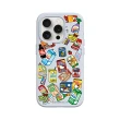 【RHINOSHIELD 犀牛盾】iPhone 14/Plus/Pro/Max SolidSuit背蓋手機殼/Sticker-Supermarket(Hello Kitty)