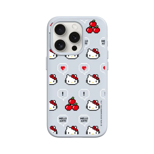 【RHINOSHIELD 犀牛盾】iPhone 14/Plus/Pro/Max SolidSuit背蓋手機殼/Retro Hello Kitty(Hello Kitty)