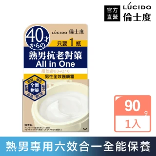 【LUCIDO 倫士度】男性全效護膚霜90g