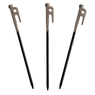 【Snow Peak】鍛造強化鋼營釘 銀色 -3pcs(R-103-SV)