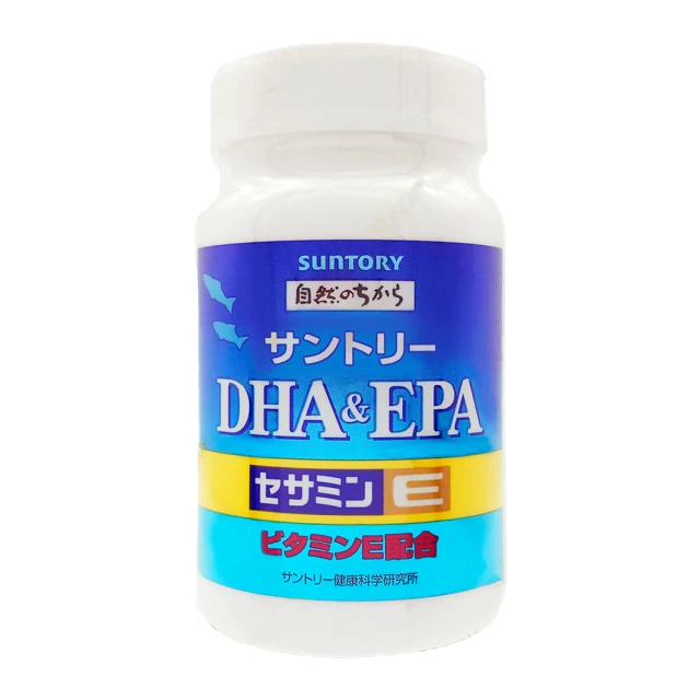 Suntory 三得利 魚油DHA&EPA+芝麻明E(120顆)