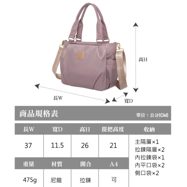 【PARTAKE】雙11 D6-2WAY托特包(四色可選)