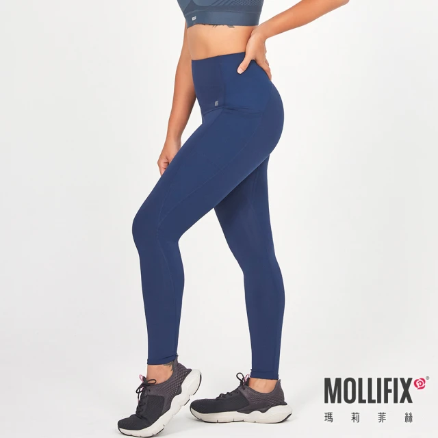 Mollifix 瑪莉菲絲Mollifix 瑪莉菲絲 高彈力訓練動塑褲(經典藍)