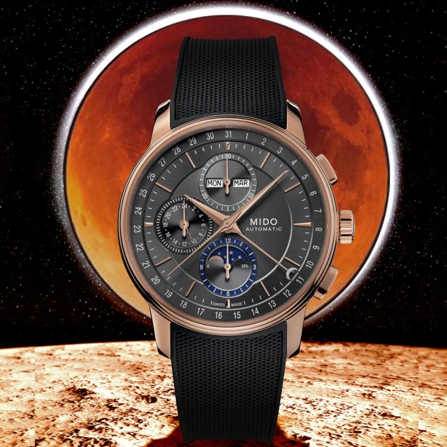 MIDO 美度MIDO 美度 Baroncelli 永恆系列 月相計時機械錶(M0276253706100)
