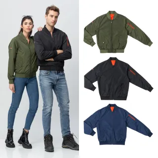 【SASAKI】防風防潑水功能飛行夾克-雙面穿-男-三色任選