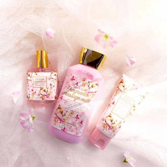 【OHANA MAHAALO】貓戲春櫻輕香水30ml(專櫃公司貨)