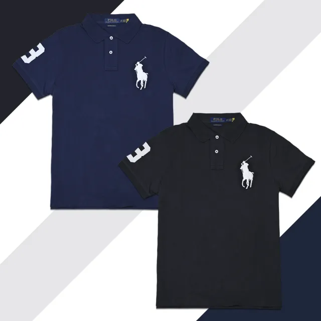 【RALPH LAUREN】Polo Ralph Lauren 年度經典刺繡大馬短袖Polo衫(多色款組合)