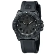 【LUMINOX 雷明時】NAVY SEAL 3500全新海豹2代系列腕錶-黑x黑時標(45mm)