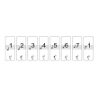 【KM MUSIC】鋼琴鍵盤貼 鍵盤貼 音階貼 88鍵/61鍵/54鍵(透明五線譜簡譜琴鍵貼紙 電子琴鍵盤貼)