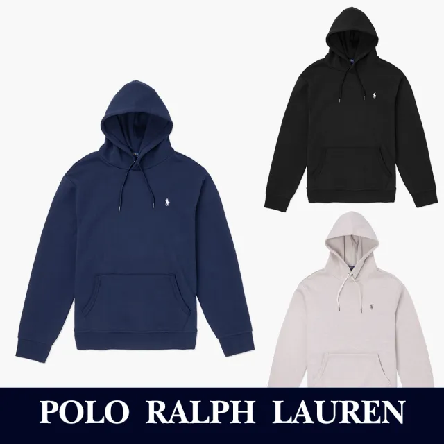 【RALPH LAUREN】RL POLO 經典刺繡小馬連帽T恤 上衣-多色組合(平輸品/百搭爆款)